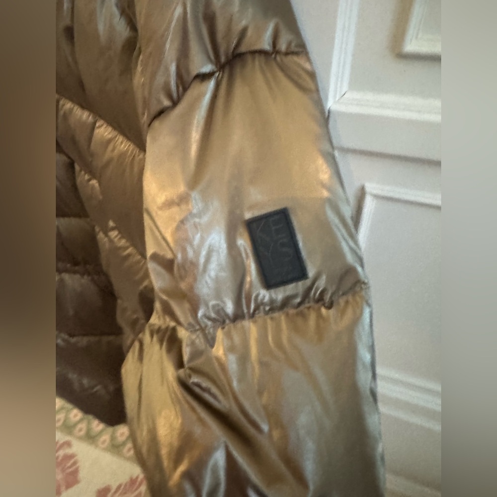 Athleta Metallic Puffer Jacket - image 2